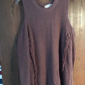 Cold shoulder super cute sweater
